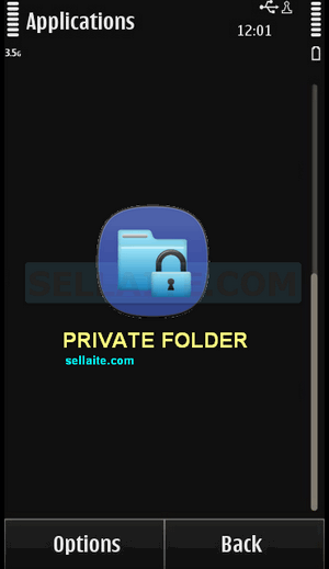 Screenshot Private Folder - mobile app
